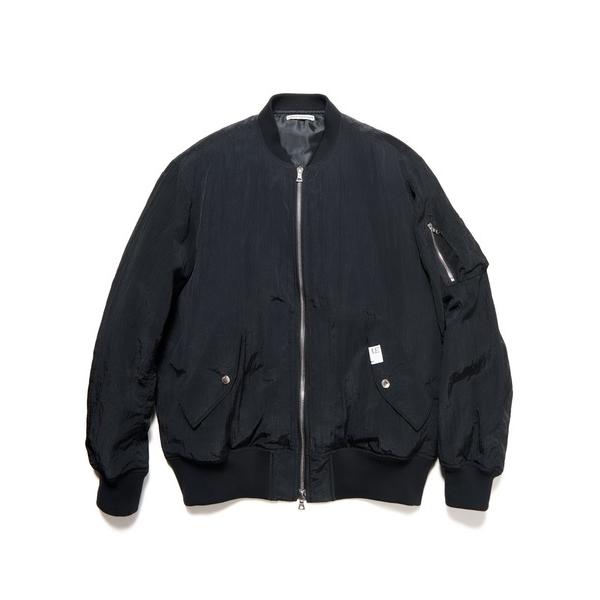 ブルゾン アウター CRYSTAL NYLON FLIGHT JACKET メンズ レディース