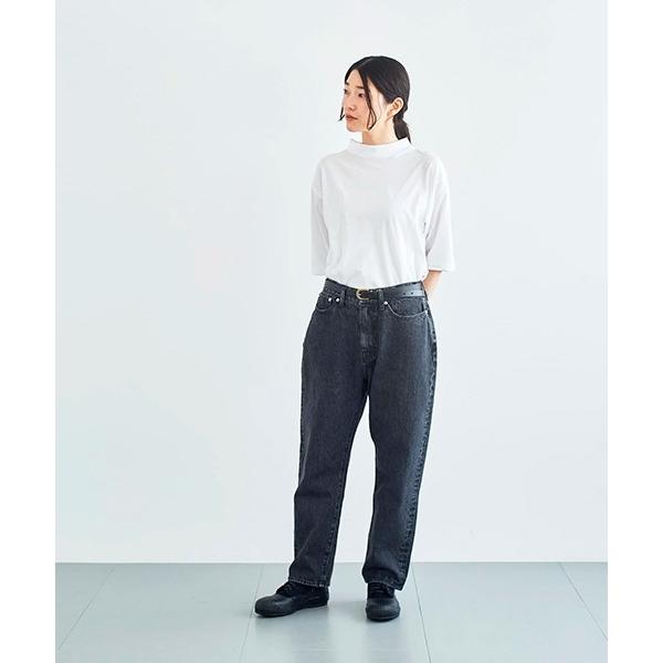 ジーンズ デニム デニムパンツ デニムパンツ tapered ブラック レディース