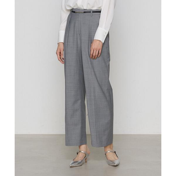 セレモニースーツ スラックス パンツ 「セットアップ対応」ブライトリートロ ワイドパンツ レディース