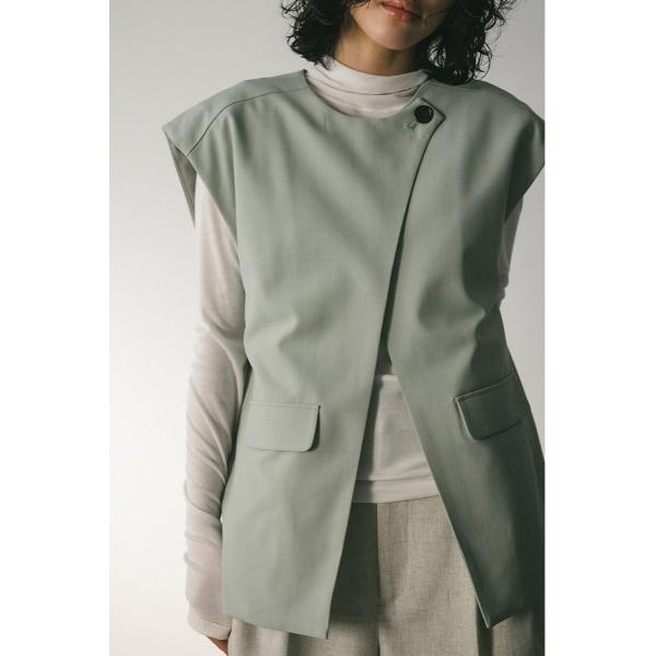 ベスト ジレ パッファーライトベスト レディース