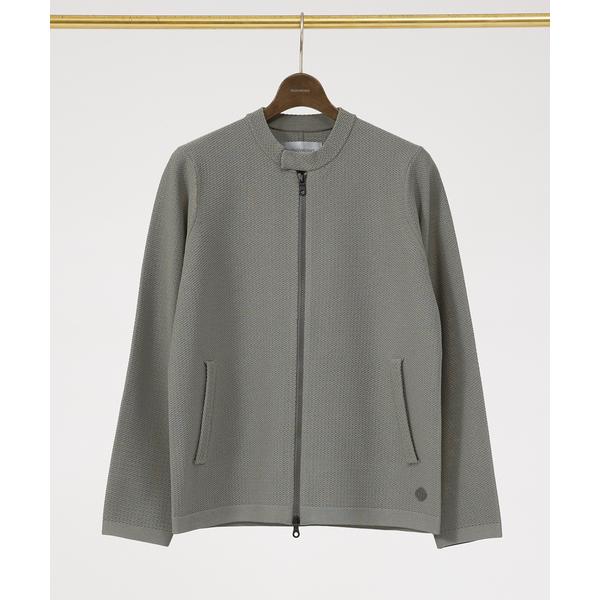 革ジャン ライダース 「セットアップ対応」リンクス柄 ニット シングルライダース メンズ