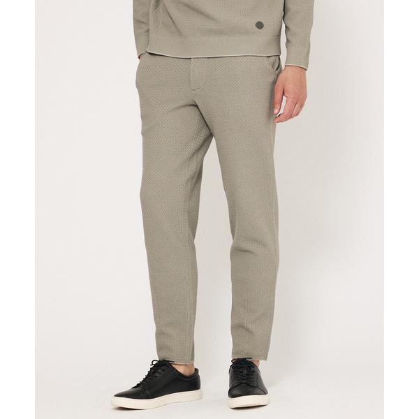 スラックス 「セットアップ対応」リンクス柄 ニット イージー スラックス / パンツ メンズ