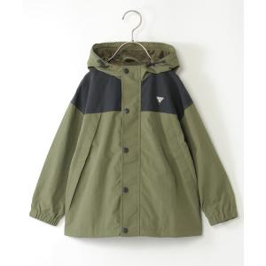 マウンテンパーカー アウター 裏メッシュ胸切り替えマウンテンパーカー（110~160cm） キッズ 子供服 男の子 女の子