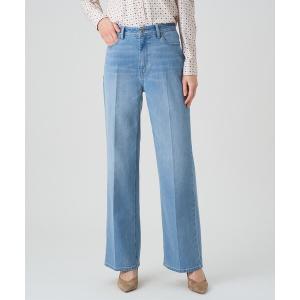 パンツ ストレッチデニムストレートパンツ レディース