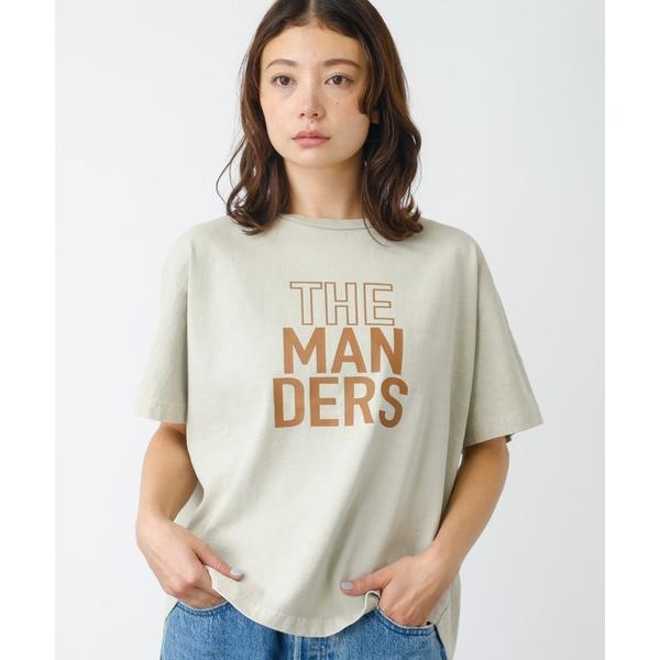 tシャツ 「MICA＆DEAL」THE MANDERS Tシャツ　コットン/ロゴカットソー「WEB限...