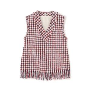 BALLSEY ボールジィ　パール付き ジレ ベスト Ｖネック トゥモローランド BALLSEY ボールジィ パール付き ジレ ベスト Vネック