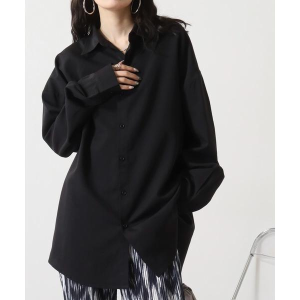 シャツ ATELANE TRラウンドBIGシャツ メンズ レディース
