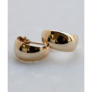ピアス K10　ムーンピアス　5×10 レディース