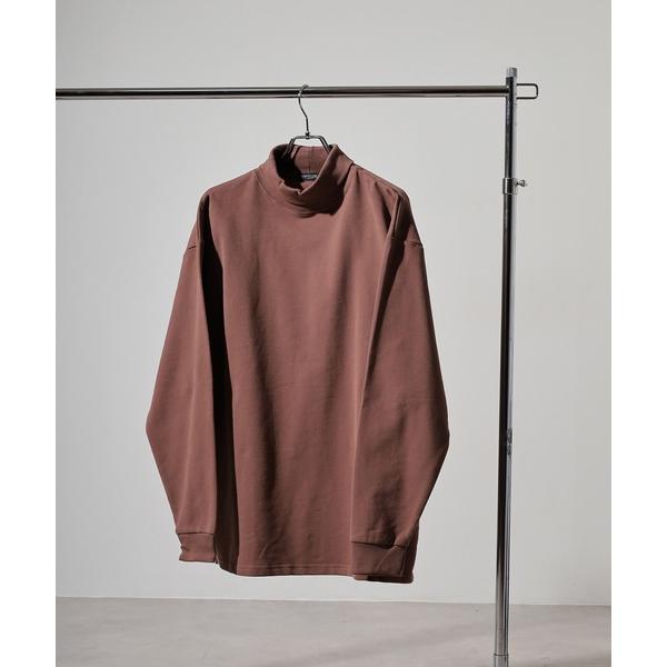 WS select スウェードタッチ ハイネックトレーナー メンズ レディース