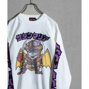 tシャツ 「NV」ビックリマン ロングスリーブTシャツ ヘッドロココ/サタンマリア/スーパーゼウス メンズ レディース