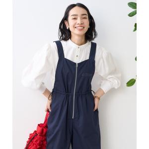 nest Robe 【染】ネストローブ *リネンタックサロペット*F麻