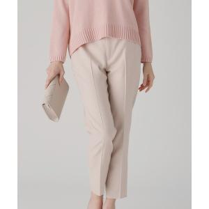 パンツ 「洗える／日本製」テーパードパンツ レディース