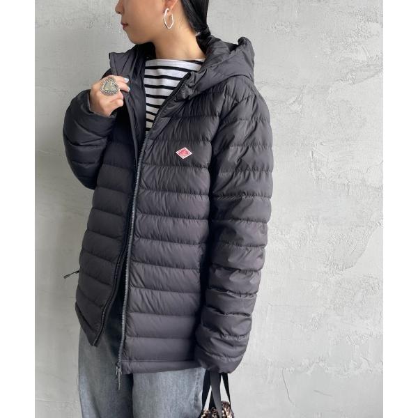 「DANTON」 ダウンジャケット L ブラック レディース