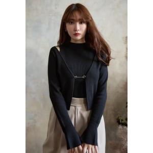 Her lip to ワンピース Simone Knit Mini Dress : ZOZOTOWN Yahoo!店