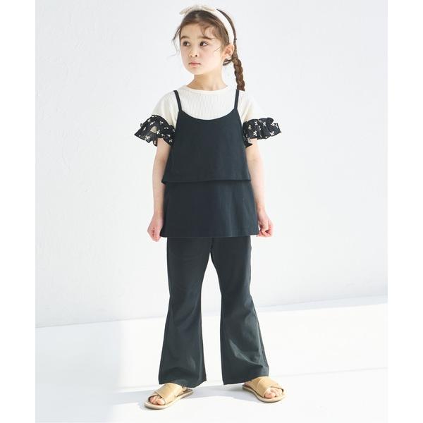 セットアップ 「綿100%」2点セット キャミソール ロングパンツ セットアップ キッズ 子供服 女...