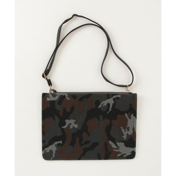 ショルダーバッグ バッグ 「Swaraj/スワラージ」起毛迷彩2WAYジップバッグ レディース