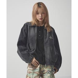 ANDER HUNK デニムジャケット gジャン Overdyed Denim Riders Jacket