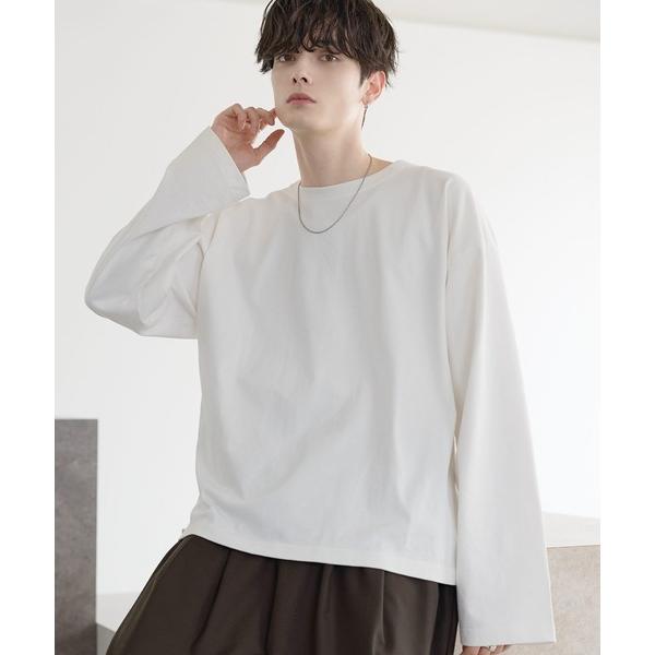 tシャツ ピグメント加工ビッグシルエットロンT メンズ