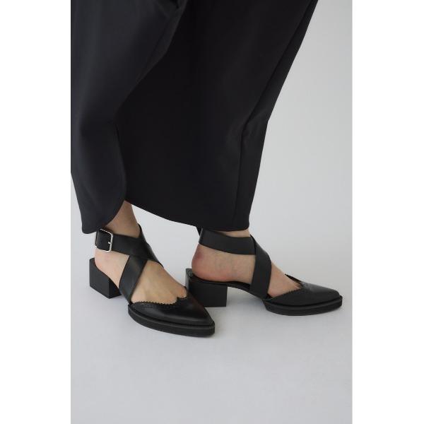 サンダル 入学式 卒業式 Wing tip sandal ウィングチップサンダル レディース