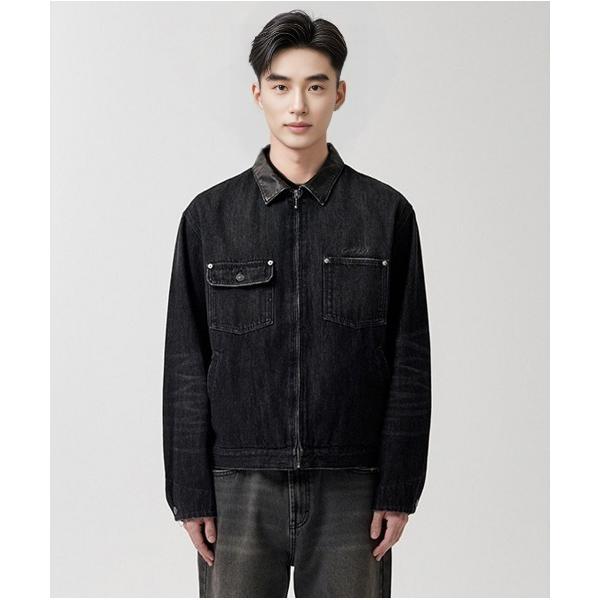 デニムジャケット gジャン 「mahagrid/マハグリッド」DUNGAREE DENIM JACK...