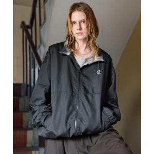 ブルゾン アウター ビンテージ加工サイドコードリバーシブルスタンドネックブルゾン メンズ レディース