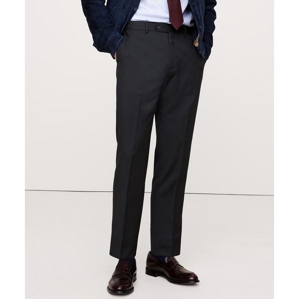 スラックス シグネチャー イタリアン ハウンドトゥース スーツパンツ メンズ