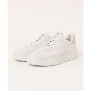 スニーカー ECCO ストリート コート 本革 メンズ カジュアル スニーカー メンズ