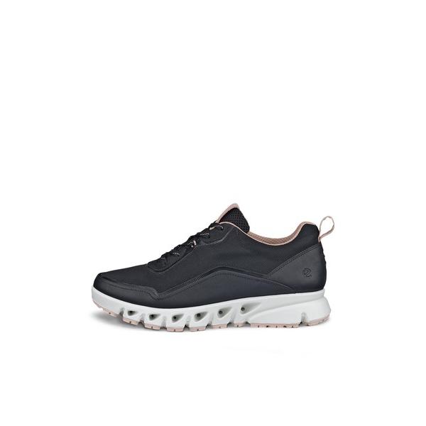 防水 スニーカー ECCO マルチベント 本革 レディース GORETEX 防水 アウトドアスニーカ...
