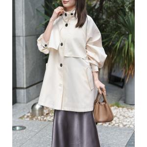 自由区（ジユウク） スプリングコート 38 ブラウン レディース