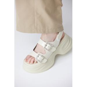 サンダル ジャスパーボリュームソールサンダル レディース