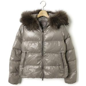 ジャケット・アウター DUVETICA 40 DUVETICA（デュベティカ） ダウンコート 40 ブラウン レディース