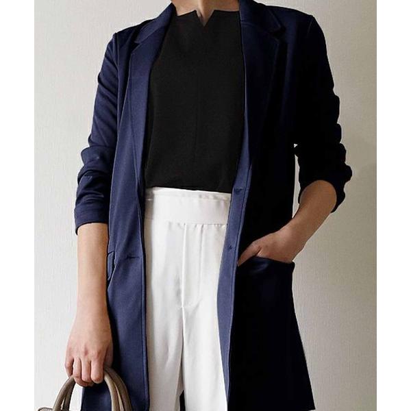 ジャケット テーラードジャケット 丈が選べるテーラードジャケット レディース
