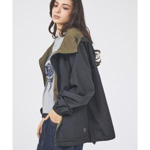 ブルゾン アウター 「TAION/タイオン」リバーシブルジップパーカ / ショートブルゾン / ノンダウン ミリタリー「WEB限定」