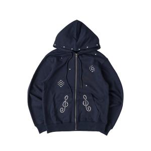 パーカー 「日本限定」STUD ZIP UP HOODIE/スタッズジップアップフーディ レディース
