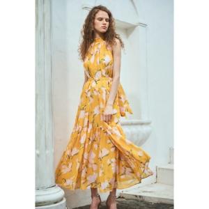 Estella.K ワンピース Charlotte Stripe Dress ストライプシャーリング