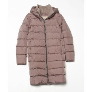 「HERNO」 ダウンコート 38 ブラウン レディース