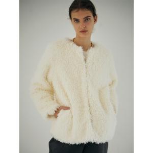 「CHAROL」 コート M オフホワイト レディース