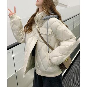 「Miniministore」 キルティングブルゾン FREE アイボリー レディース