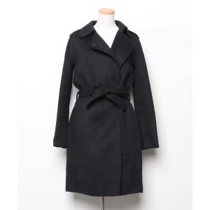 MSGM（エムエスジーエム） チェスターコート 42 ブラック レディース