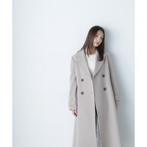 「NATURAL BEAUTY BASIC」 チェスターコート MEDIUM ベージュ レディース