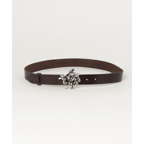 ベルト FABRIZIO MANCINI/花形バックルベルト/80 レディース メンズ