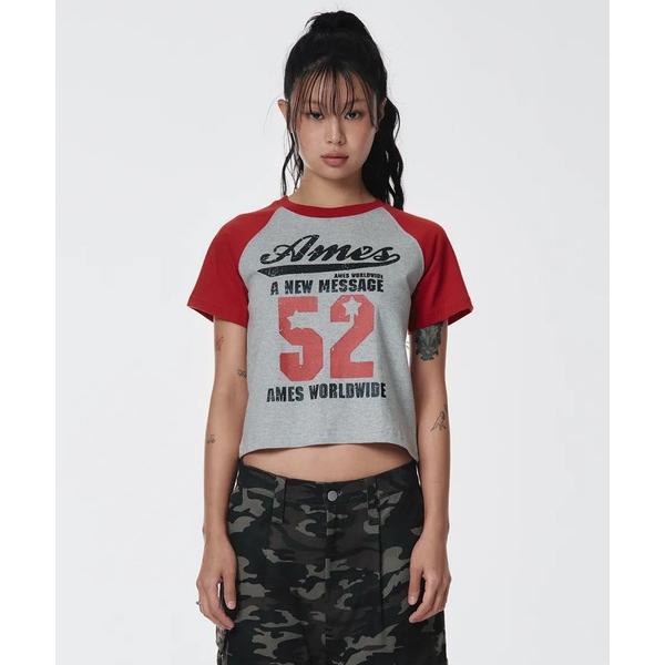tシャツ 半袖 A'GEM/9 × .kom 「AMESWORLDWIDE/アメスワールドワイド」 ...