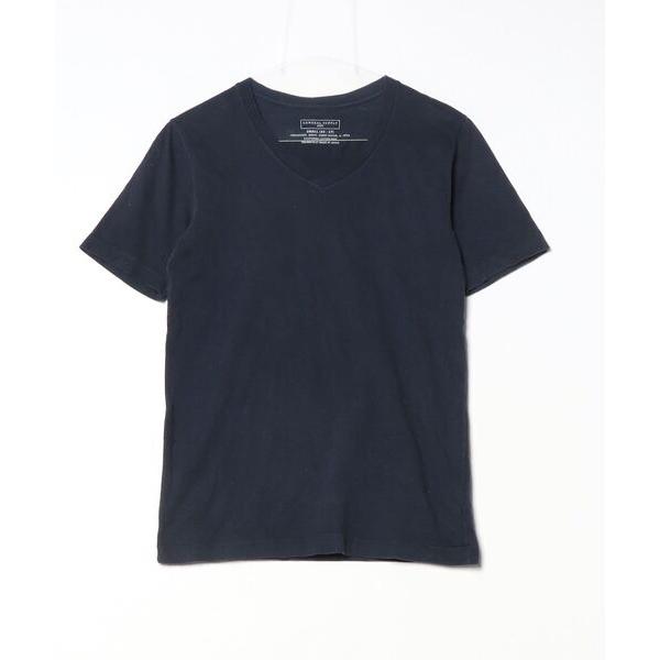 「SHIPS GENERAL SUPPLY」 半袖Tシャツ SMALL ネイビー メンズ