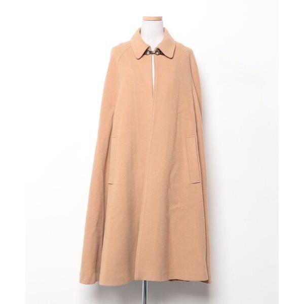 「LILY BROWN」 ポンチョコート FREE ベージュ レディース