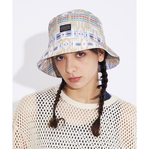 帽子 ハット 「PENDLETON / ペンドルトン」ECOPET/バケットハット/ハーディング柄Ｐ...