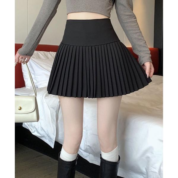 スカート プリーツ 切り替え スカート