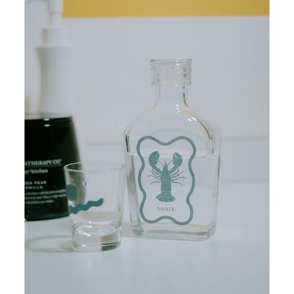 「SAHIR サヒール」Mouthwash bottle＆ glass　マウスウォッシュ ボトル＆グ...
