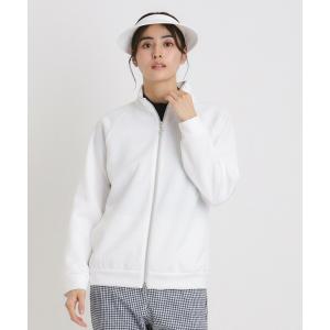 ブルゾン アウター クロスロゴジップアップブルゾン レディース
