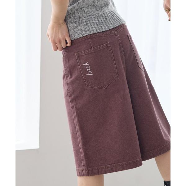 ジーンズ デニム デニムパンツ half denim pants/ハーフデニムパンツ レディース