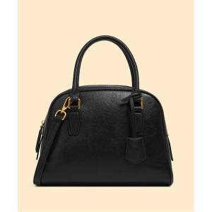 ボストンバッグ 「NiiNa」「高品質牛革」2way クラシカルレザーボストンバッグ レディース